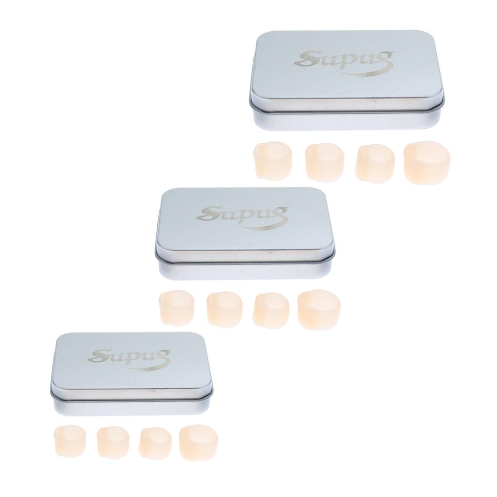 4Pcs Finger Fingertip Pick Plectrum Protector for Guzheng Pipa