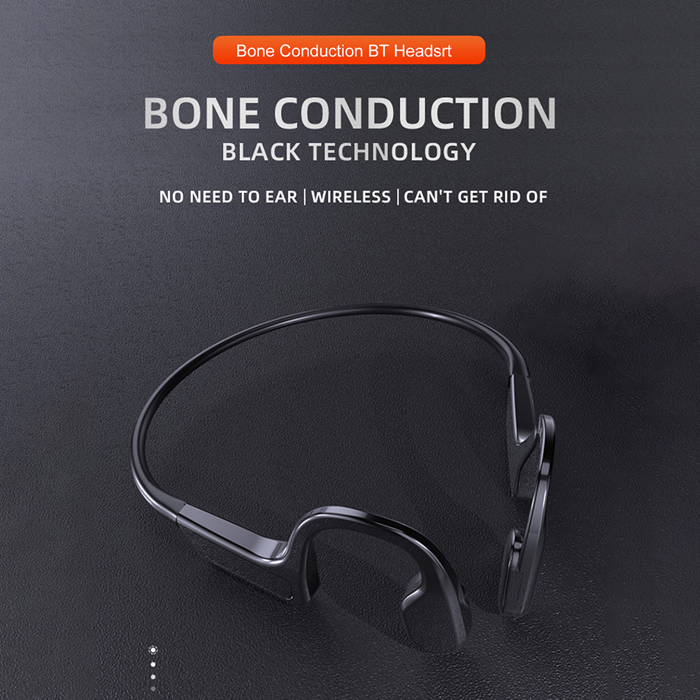 Fones de Ouvido Bluetooth de Condução Esportivos sem Fio Sweatband para Esportes de Corrida Óssea Abertos Bluetooth Microfone Estéreo 5.1 4 bluetooth 5.1, microfone estéreo sweatband, para esportes de corrida