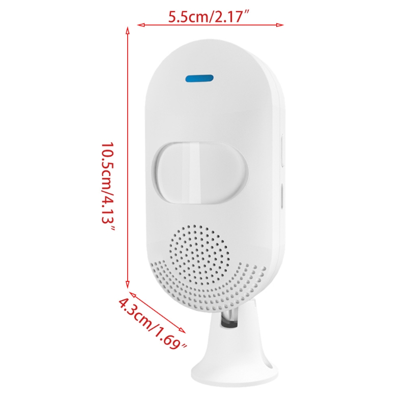 fio inteligente movimento tuya pir detector movimento alerta detectores movimento