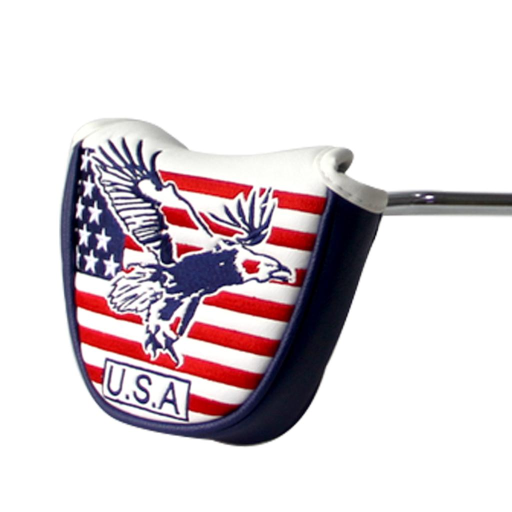 Golf Putters Headcover Mallet PU Golf Club Head Cover for  