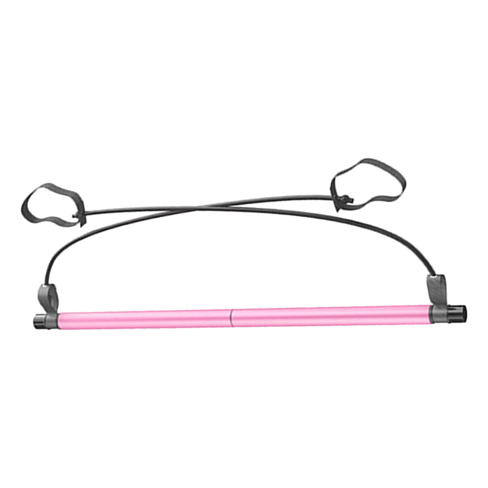 Pilates Exercise Bar Gym Workout Stick with Resistance Band Body Building Puller Yoga Rope Fitness Sport Pilates Bar