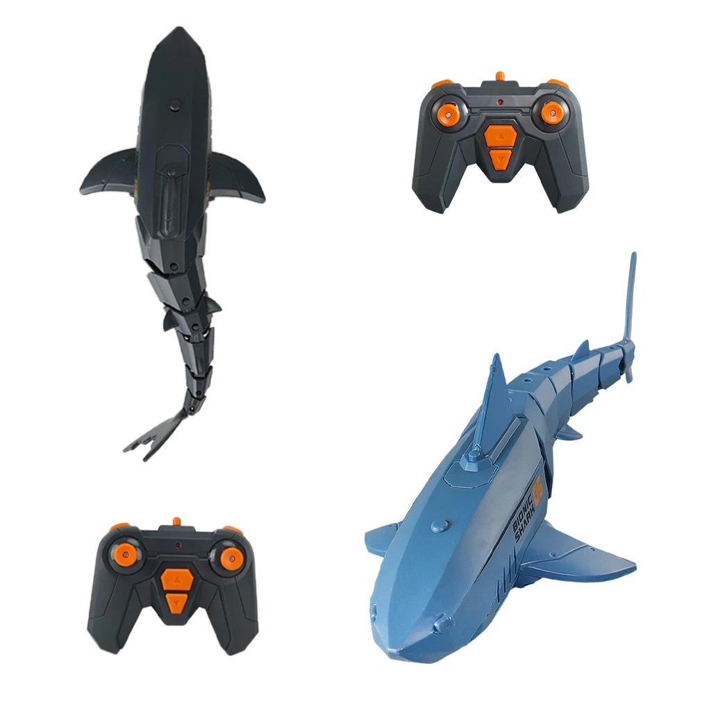 RC Shark Toys Electric Waterproof Shark Toys for Pond Pool Party Decoration
