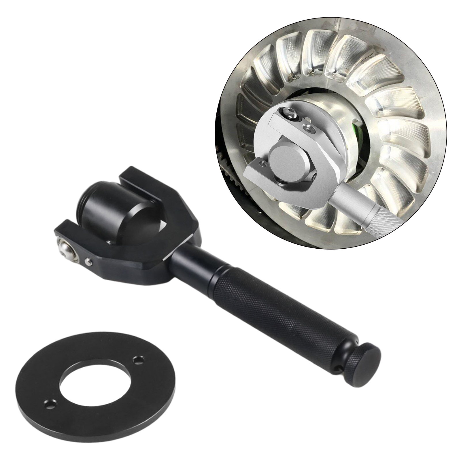 Belt Changing Tool Clutch Removal Compatible with Can-Am Maverick X3 Black