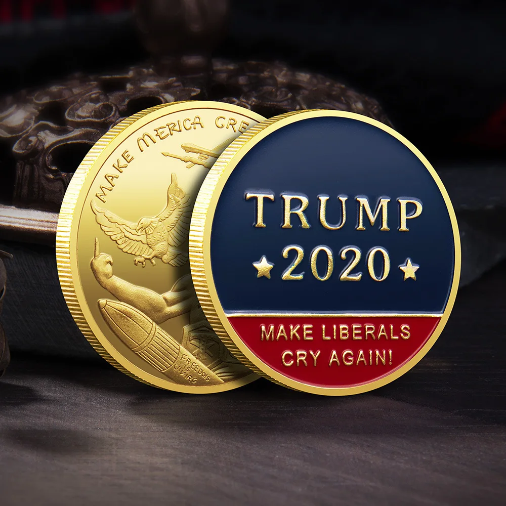 2 Pack Make Liberals Cry Again ThisIsMurica Donald Trump Coin 