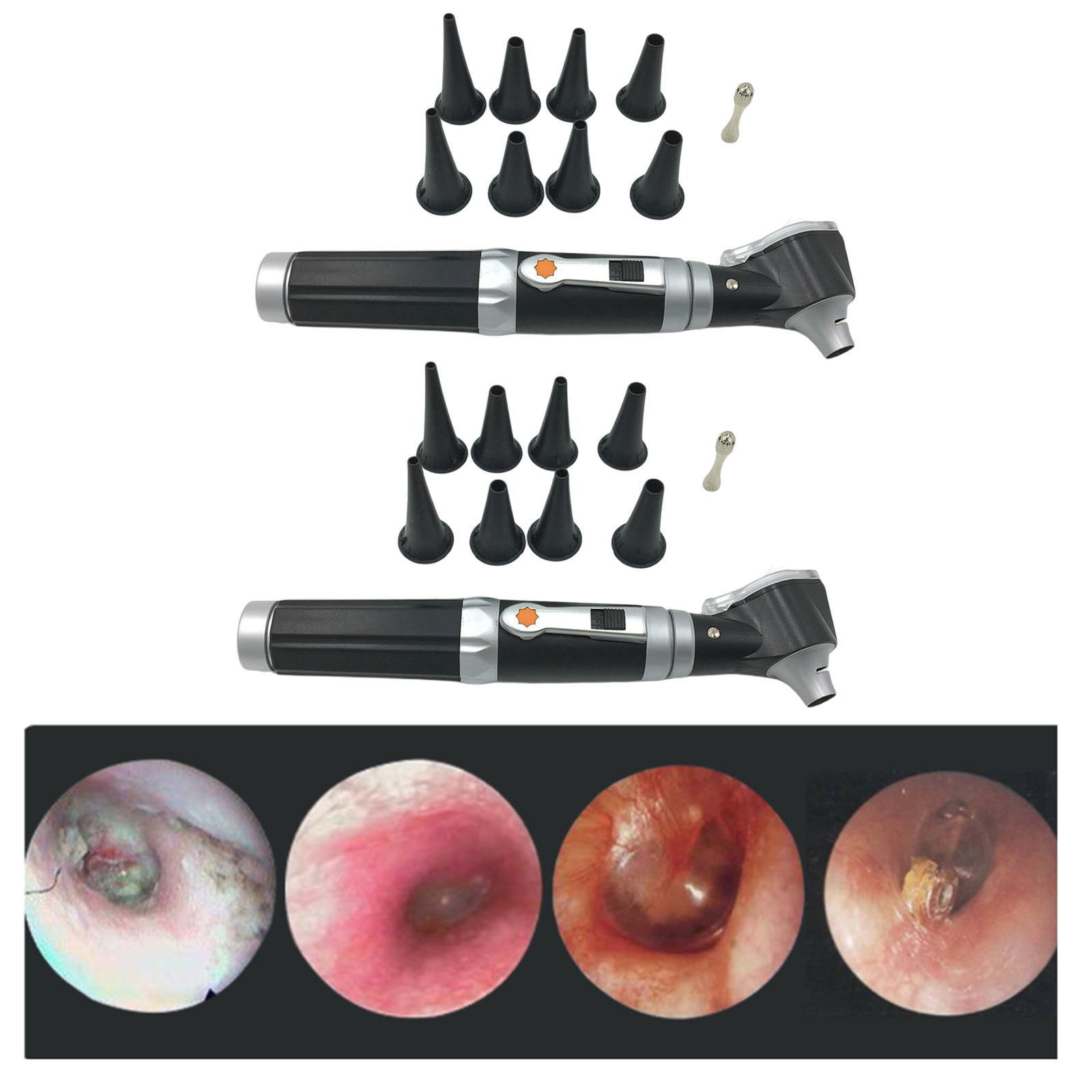 Ear Wax Removal LED Endoscope Otoscope Ear Cleaner Kit for Kids Adults
