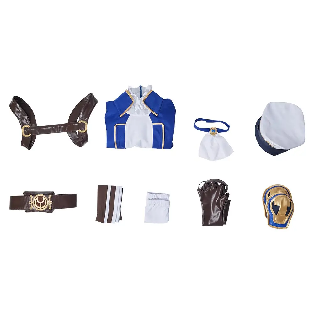 plus size halloween costumes Arcane: LOL - Caitlyn the Sheriff of Piltover Cosplay Costume Outfits Halloween Carnival Suit sexy police woman costume