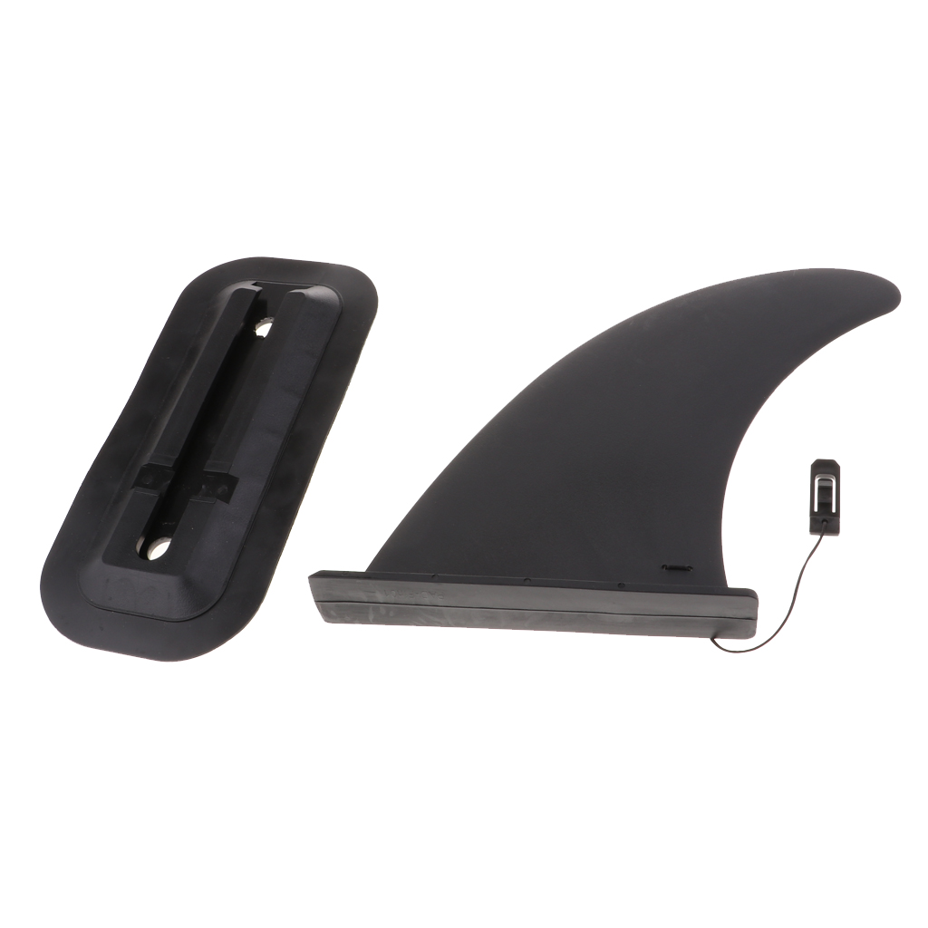 11.5x24cm Soft Top Surfboard Fins Surf Board Single Fin Replacement Accessories Universal Surfboard Center Fin