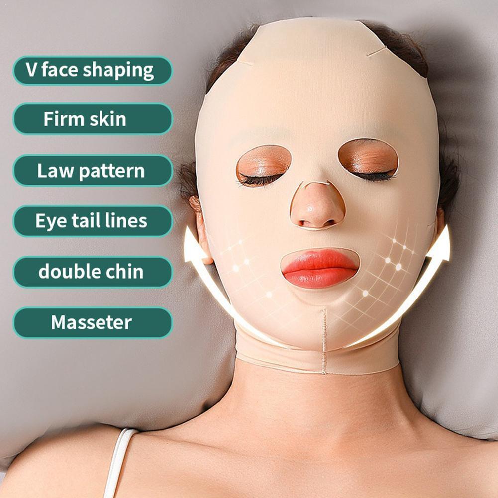 Best of Sleep Face-lift Bandage Breathable Beauty Women Anti Slimming Lift Full Bandage V Face Shape Mask Sleeping C2Q1 Reviews & Tips