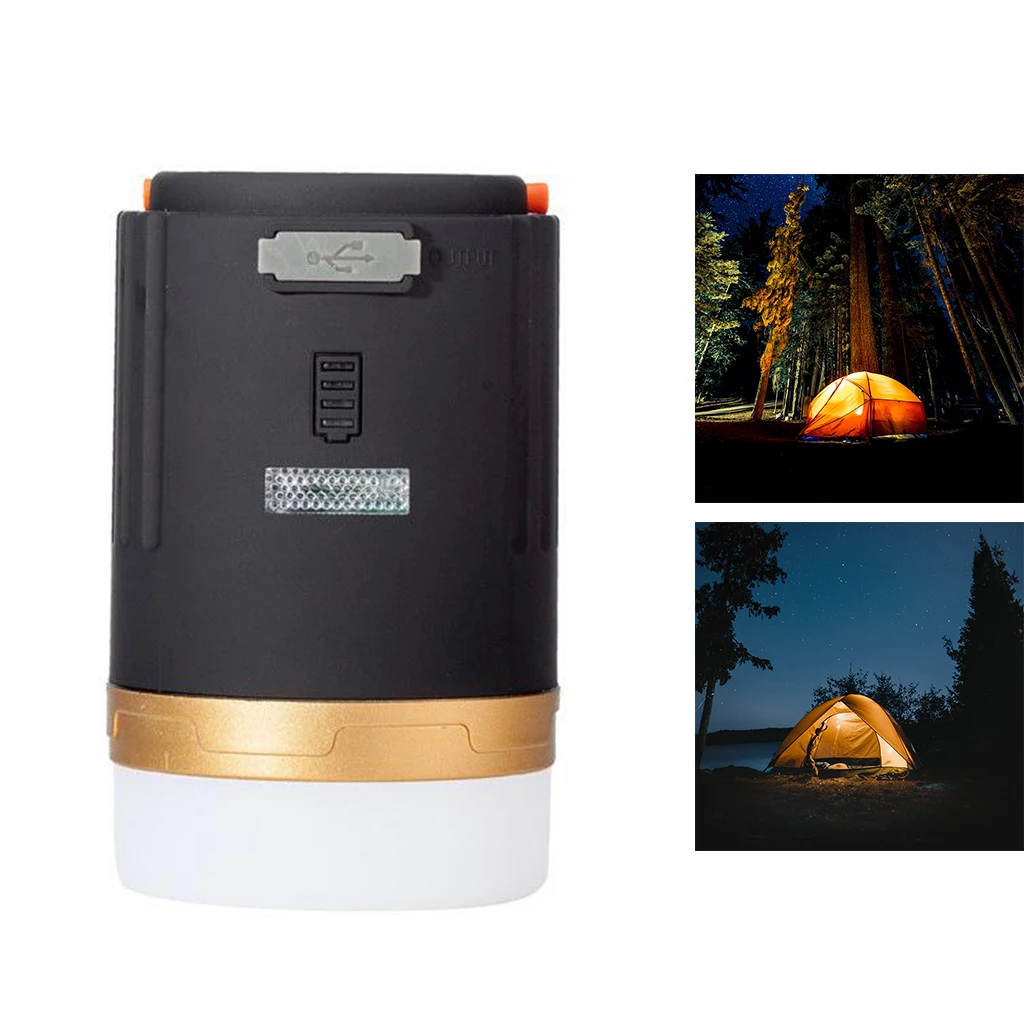 Outdoor LED camping tent lamp USB rechargeable emergency lamp magnet adsorption lamp lighting waterproof remote control