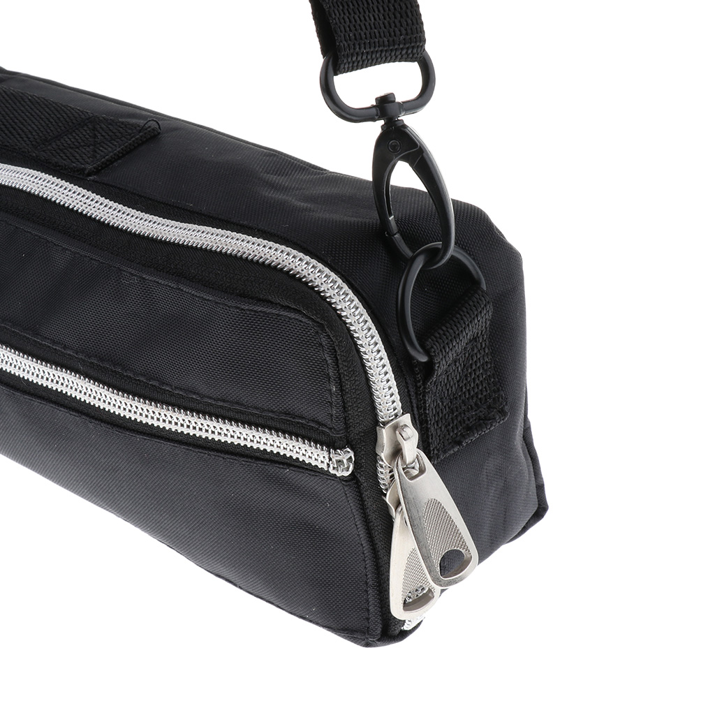 Practical 16 Hole Flute Soft Case Zipper Bag Holder Waterproof Flue Parts