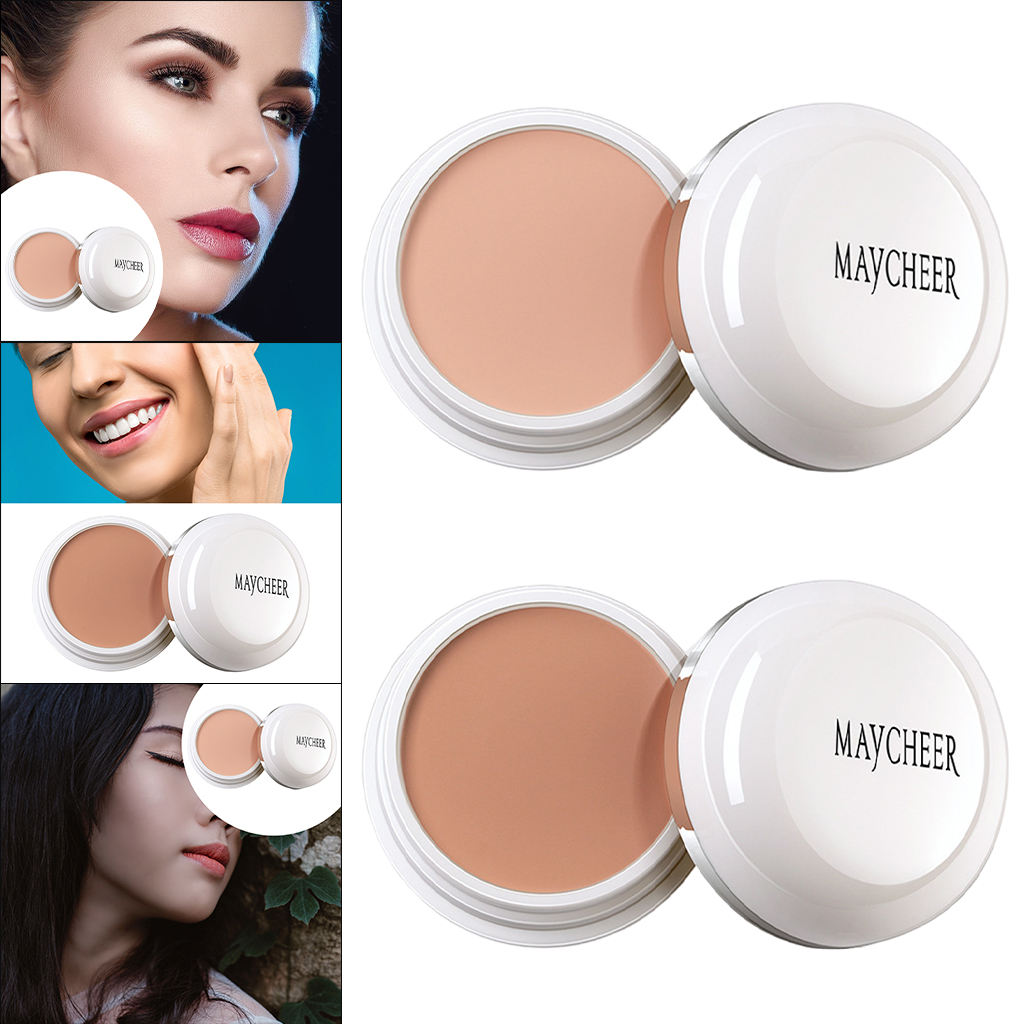 Cream Foundation Long Lasting Makeup Full Coverage Professional Concealer for Redness Dark Circles Spots Marks Moisturizing