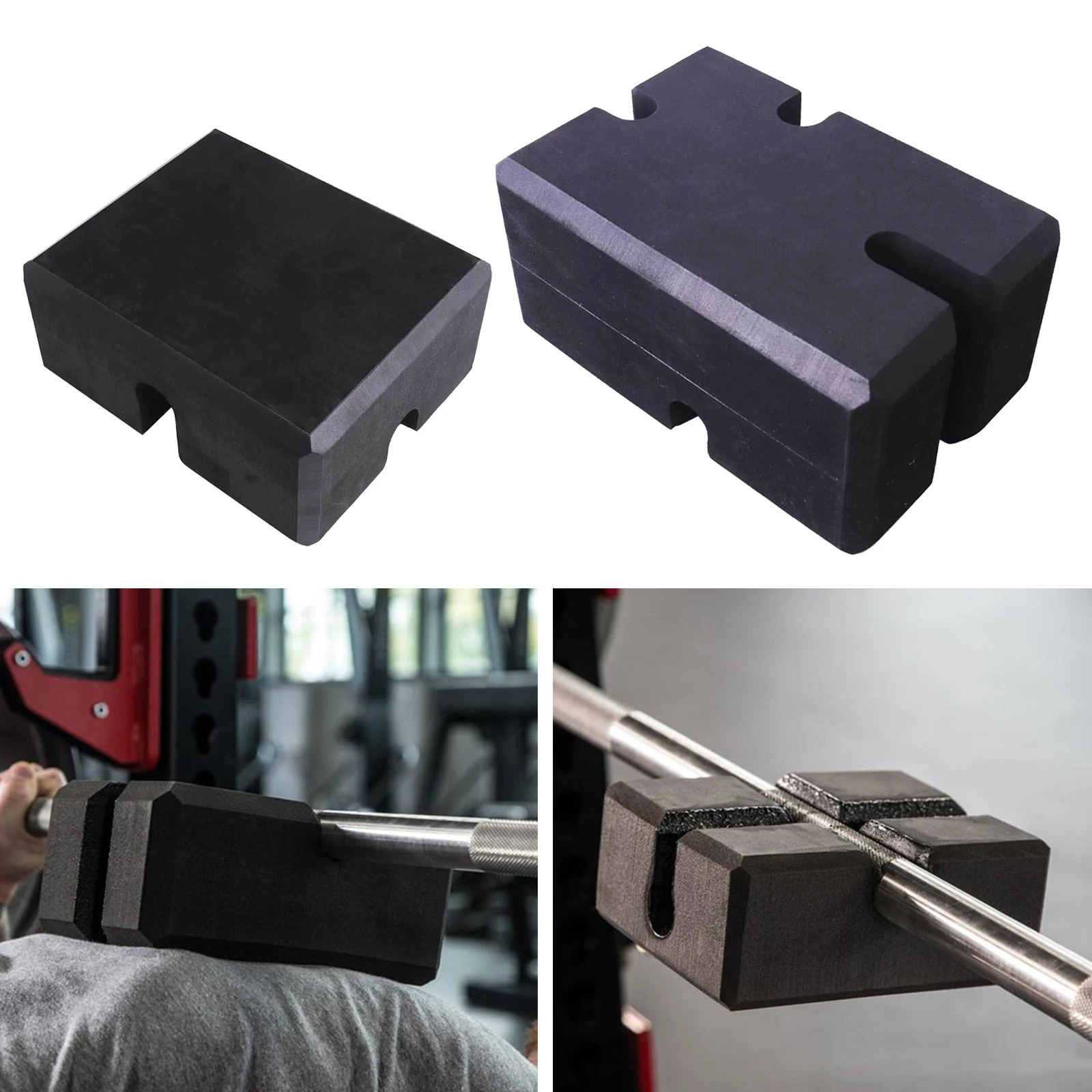 Bench Press Block Fitness Gym Single Training Bench Press Improve Foam Pad Bench Rest Foam Barbell Weight Bar Grip  Accessories