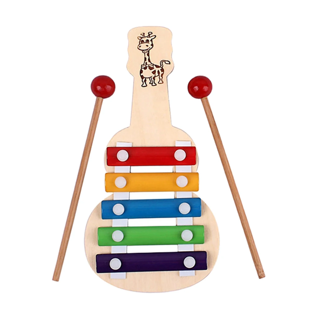 5-Note Baby Kids Xylophone Musical Toys Wisdom Educational Development Toy Gifts 