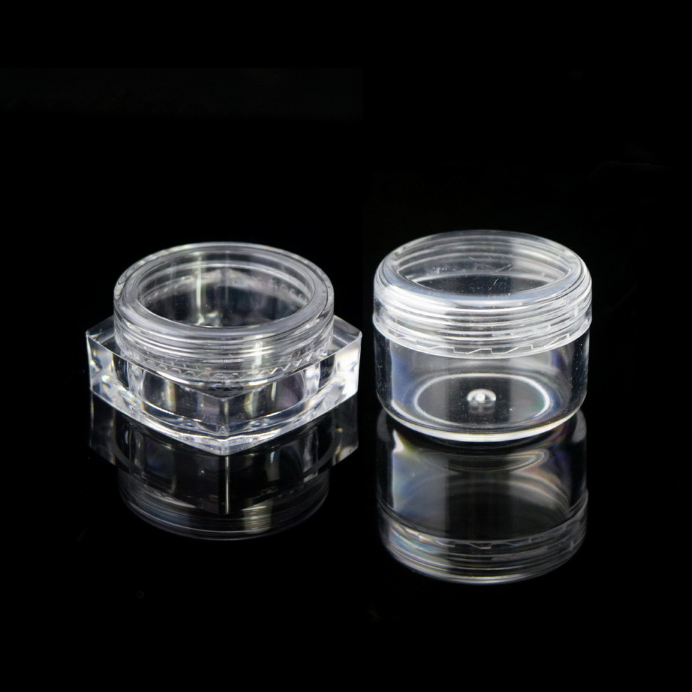 Best of 50pcs Empty 5ml Clear Plastic Cosmetic Pot Jars For Nail Art Decorations Glitter Eyeshadow Makeup Face Cream Lip Balm Containers Reviews & Tips