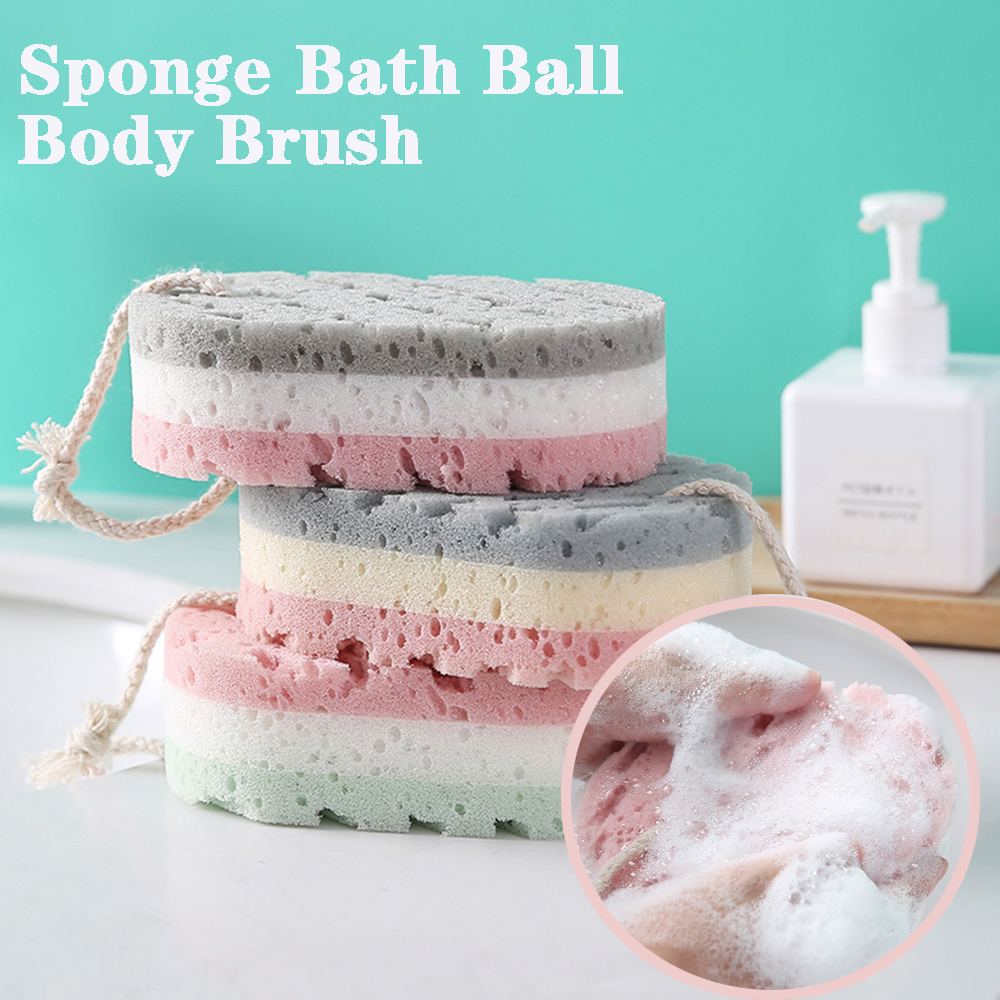 Best of Sponge Bath Ball Shower Rub For Whole Body Exfoliation Massage Brush Scrubber Body Brush Bathroom Accessories High Quality Reviews & Tips