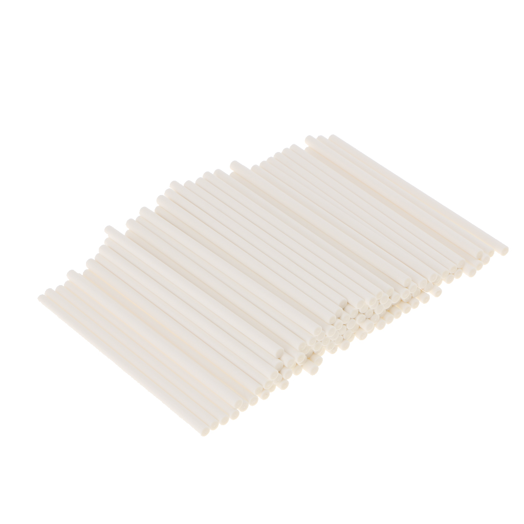 100pcs Hard Paper 10cm (3.94'') Lollipop Sticks Cake Pops Sweets Lollies PACK
