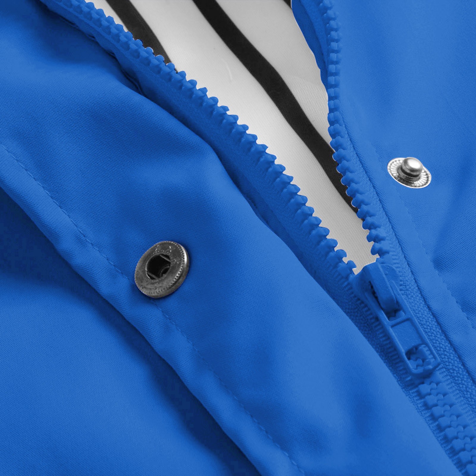 Women Solid Rain Jacket Outdoor Plus Size Waterproof Hooded Raincoat Windproof New Warm Jacket Windproof Outdoor Chaqueta