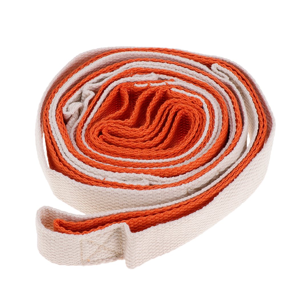 Pilates   Dance   Stretch   Strap   with   Loops   Leg   Stretch   Stretching