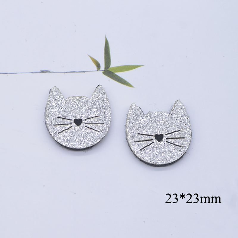 10 Stücke Cartoon Tier Fuchs Katze Leopard Hirsch Applikation für DIY Kleidung Hut Schuhe Dekor Patches Kopfbedeckung Haarspangen Bogen Zubehör – Detail 4