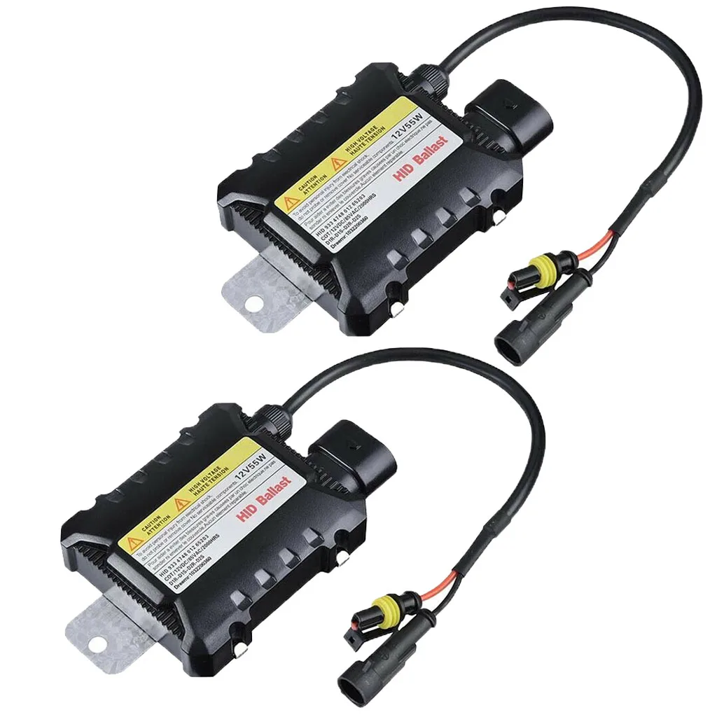 2x  Car Lamp Ballast Replacement Ballast Waterproof for For H1 H4 H8 H11 H13 9006 9007