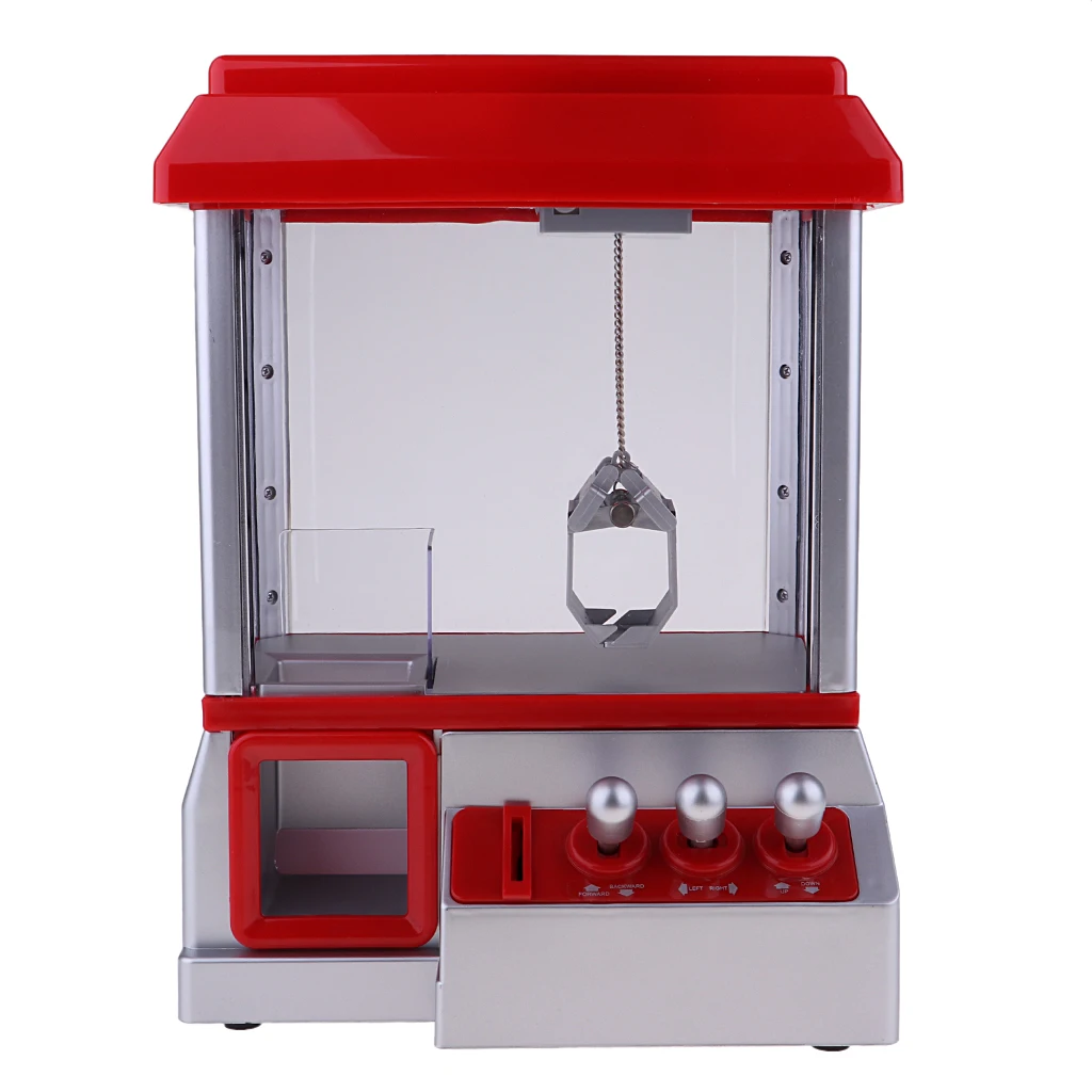 Home Claw Toy Classic Arcade Game Gift Grabber Machine with Lights and Music