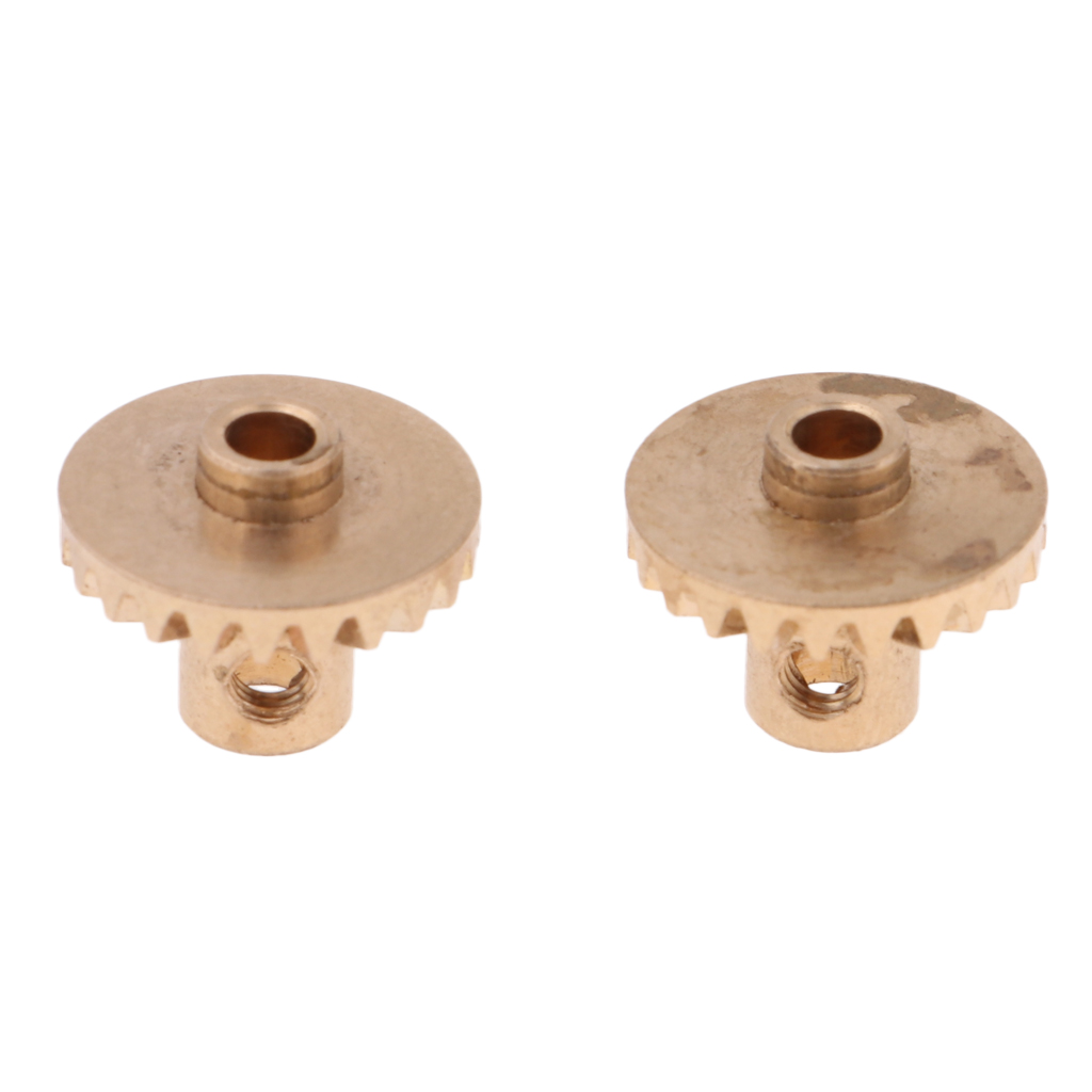 4pcs Brass Gears Pinion for WPL 1/12 RC Car Pick-up Truck GAZ Spare Parts