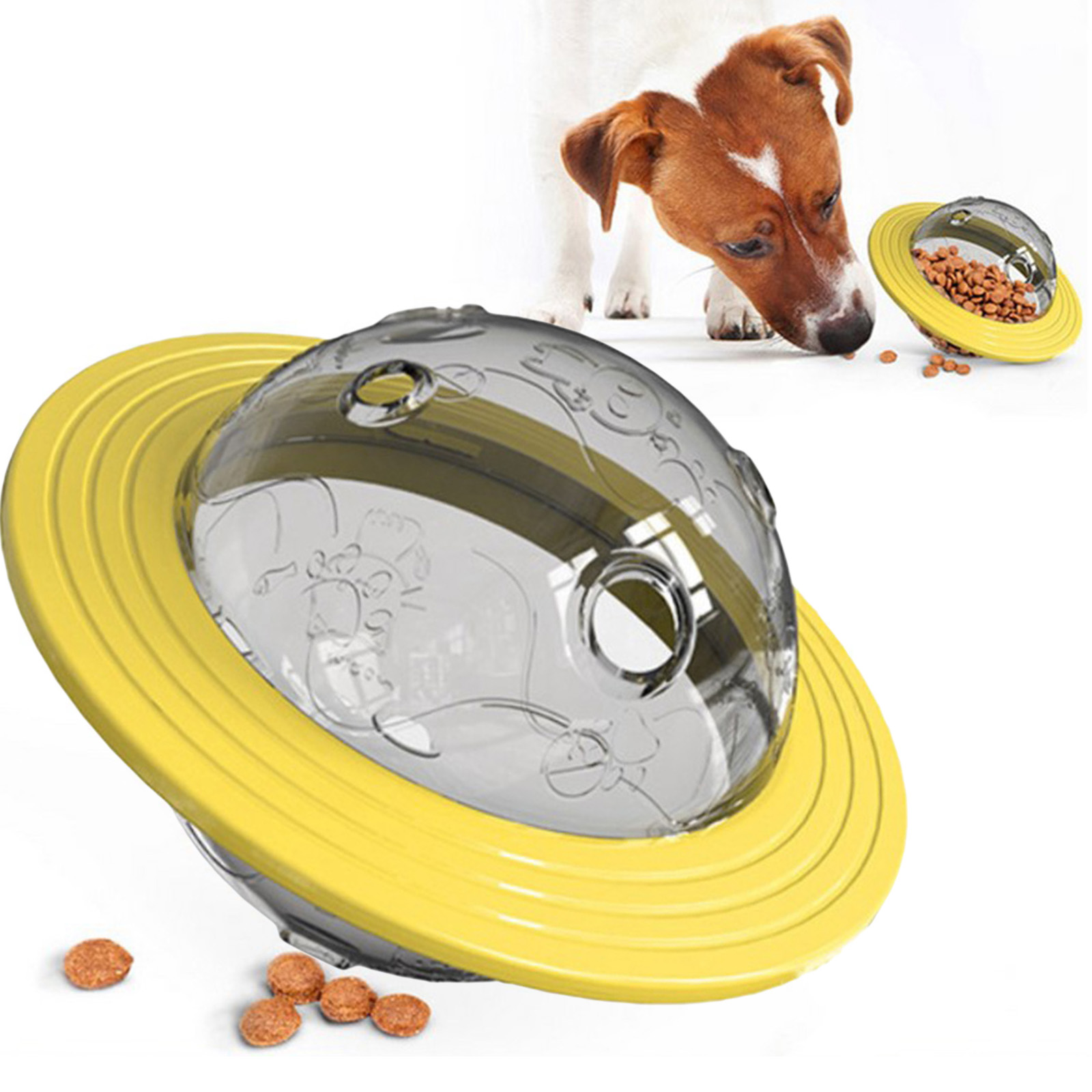Funny Dog Shaking Food Leakage Dispenser Toy Interactive Toy IQ Training