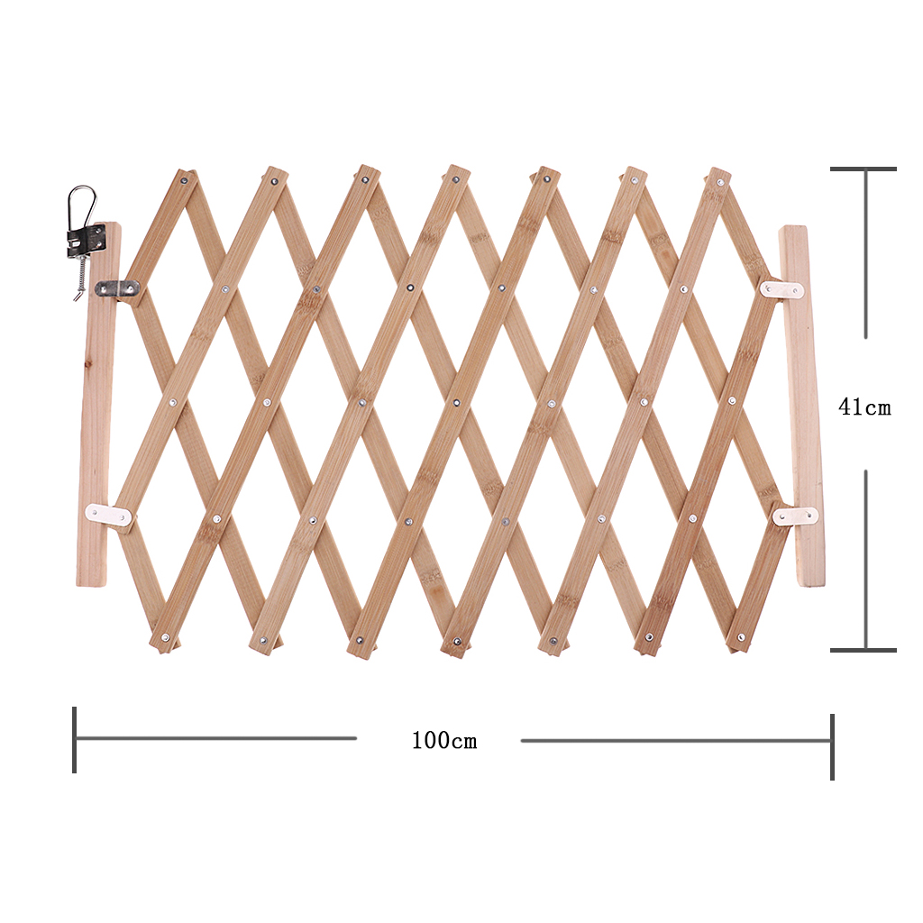 Adjustable Pet Cat Dog Safety Fence Dog Gate Pet Cat Door Fence Dog Supplies Swing Dog Indoor House Room Divider Gate