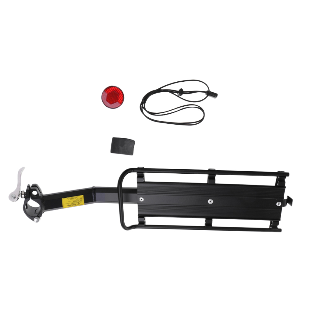 30KG Expandable Cycling Bike Bicycle Rear Rack Luggage Carrier Rack Shelf Bracket Seat Post Mount Bike Cargo Rack