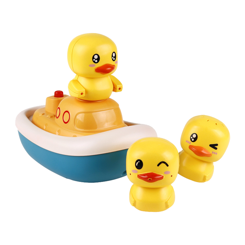 Baby Cute Bath Toy Duck Baby Bathtub Water Pump Shower Toys Bathroom Birthday Gifts Toddlers