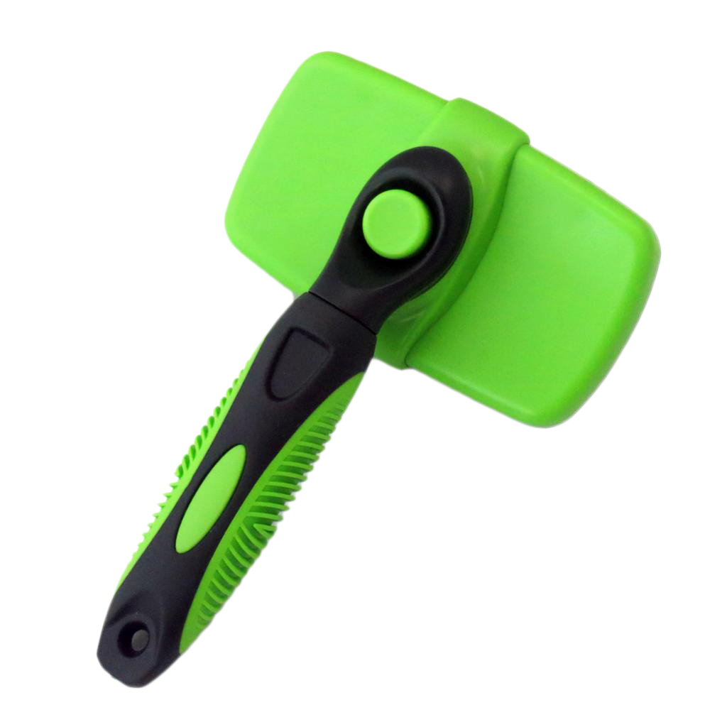 Pet Grooming Brush Removes Mats, Tangles, Loose Hair for Small Cat Dog Puppy