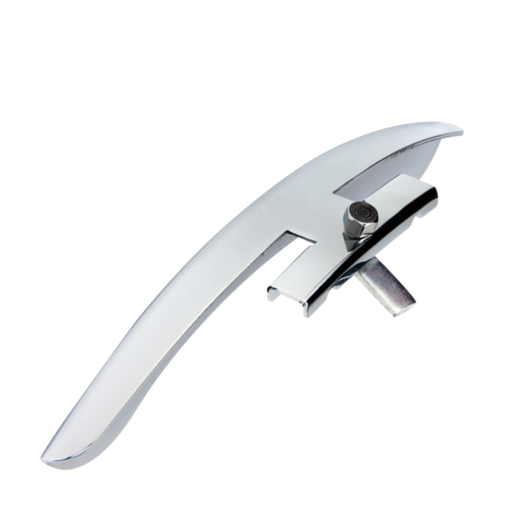 Sliver One Leg Banjo Arm Rest Armrest for Parts Repair Replacement Parts Accessories for Vintage Model Banjos Restoration