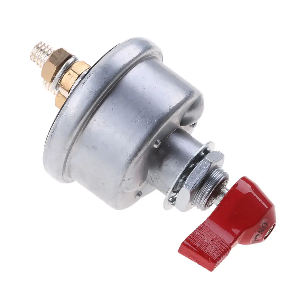 Battery Disconnect Kill Cut-off Switch Alloy Brass 2 Post For Car Boat Truck