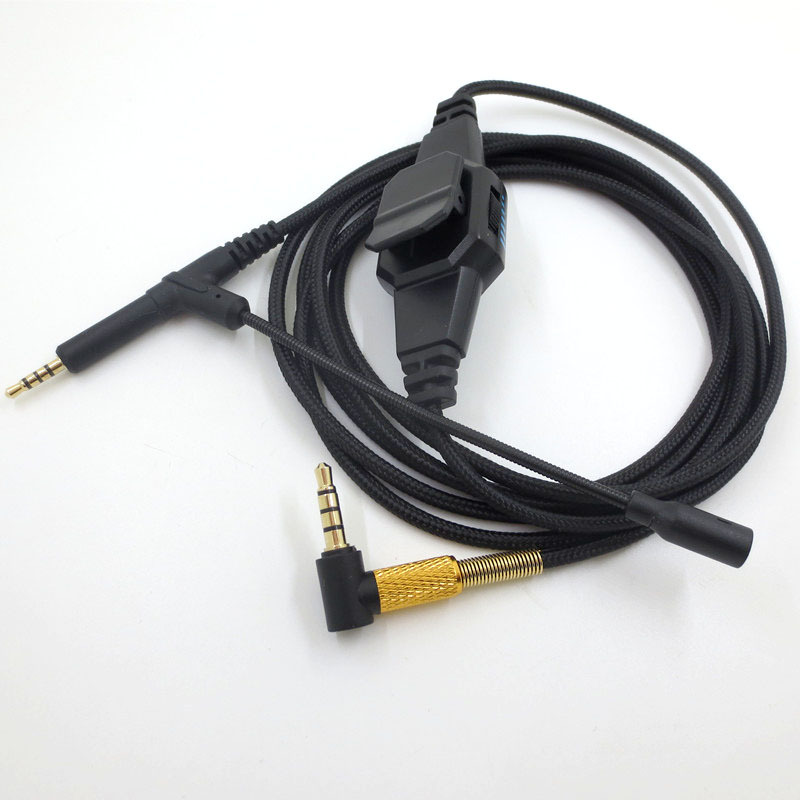 200 cm für BOSE 700 QC25 QC35 OE2 Gaming Headset Audio Headset Kabel Boom Mikrofon V-MODA Computer 3,5 bis 2,5mm PS4 Xbox One PC – Detail 4