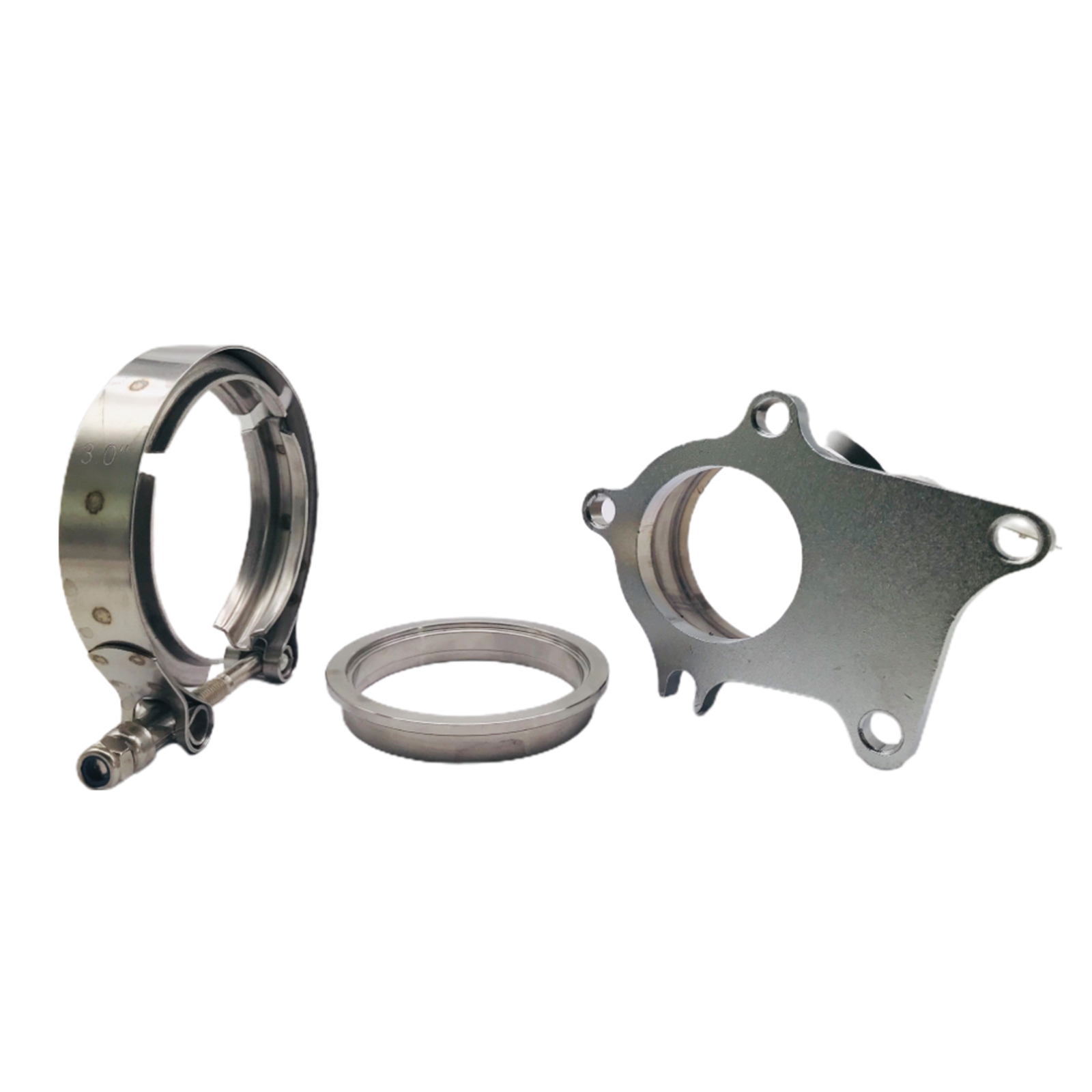 T3 T3/T4 5 Turbo Downpipe Flange to 2.5 inches V-Band Conversion Adaptor Kit
