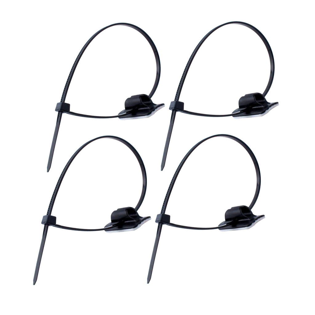 4pcs MTB Bicycle Hose Clips Buckle Brake Line Gear Cable Housing Guide Fixer