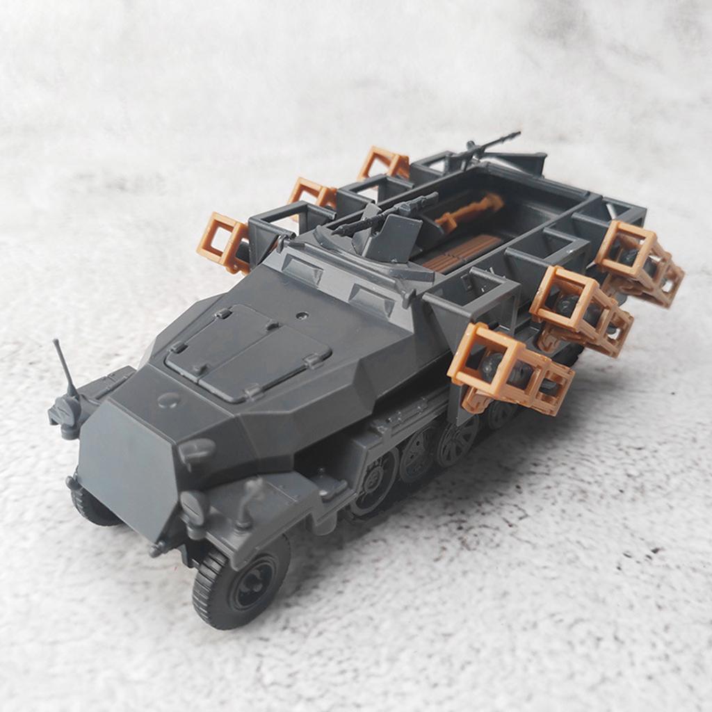 1:72 SDKFZ 251 Armored Model Kit 4D Armored Building Educational Toys