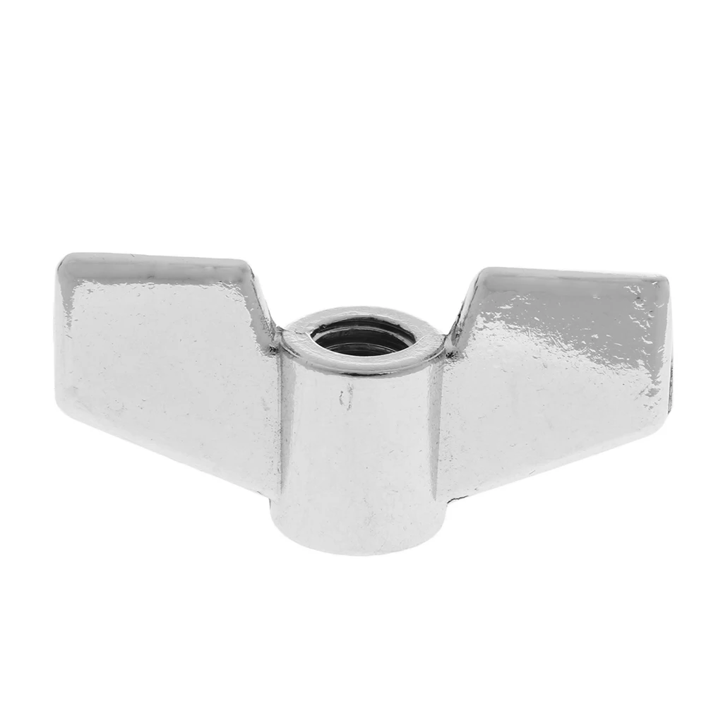 Durable Quick Release Cymbal Stand Wing Nut Drum Cymbal Accessory Silver Percussion Instruments Musical Accessories