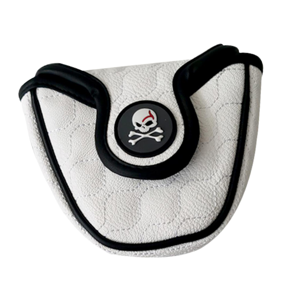 Golf Putter Headcovers - Universal fits both Blades and Mallets - Compact & Durable