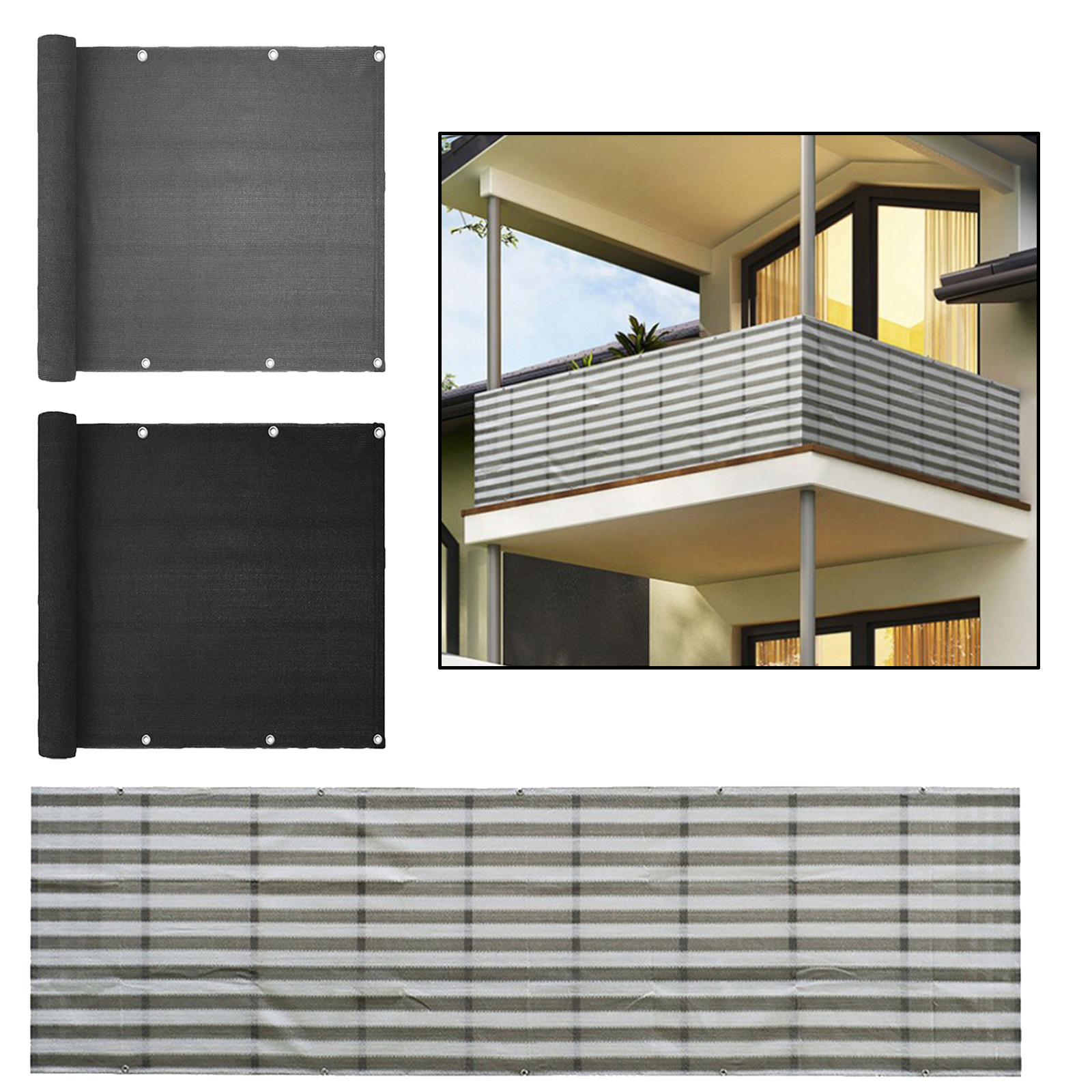 Commercial Fence Privacy Screen Windscreen Cover Cooling Backyard Verandah Porch Patio Pool Backyard