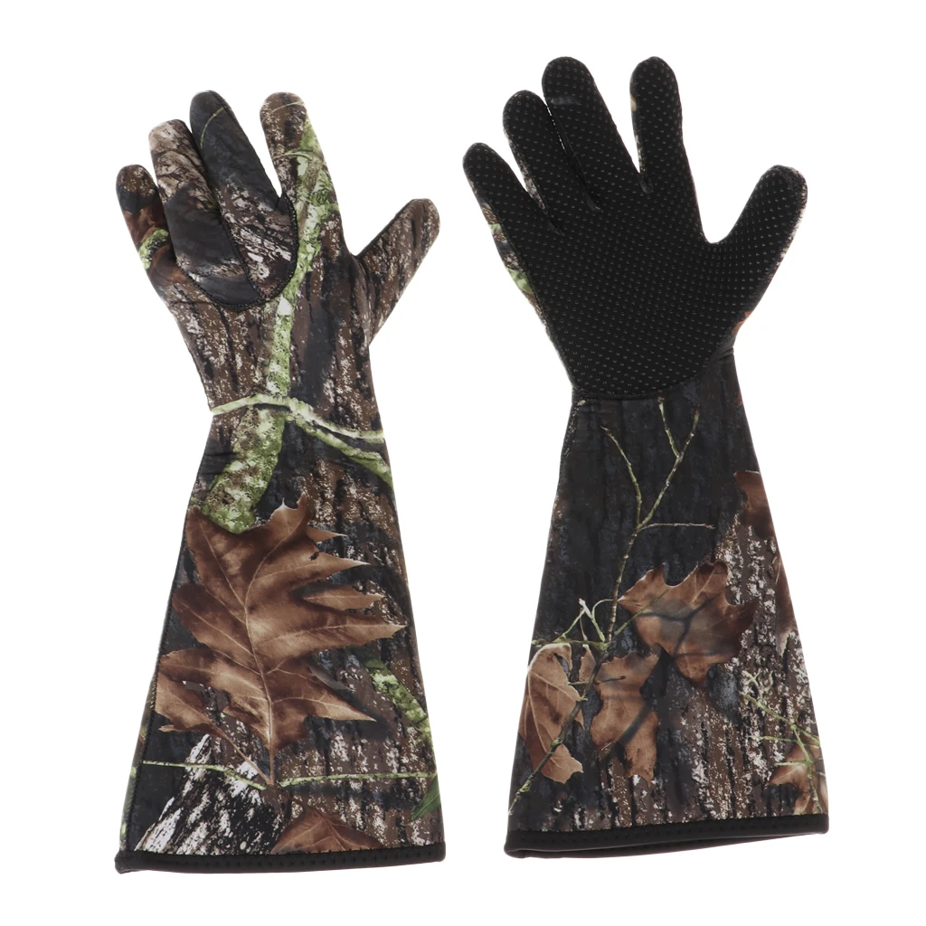 Neoprene Sport Mitts Winter Outdoor Full Finger Gloves Camouflage Hunting Mitten Hunting Gloves for Hiking