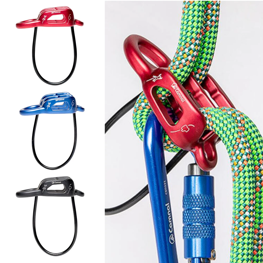 22KN Arborist Rock Climbing Rappel ATC Belay Device Downhill For 8-13mm Rope