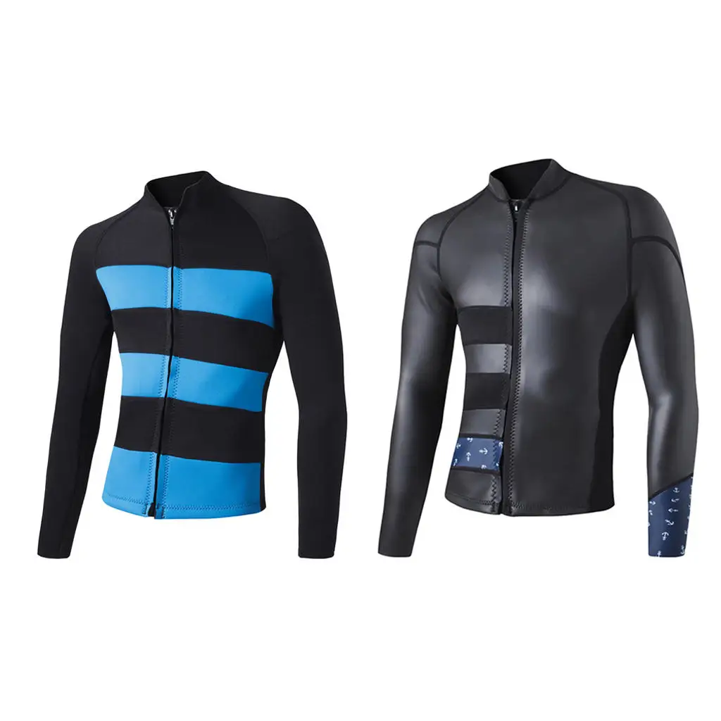 Women Wetsuit - 2mm Suit Top Swimming Jumpsuit Swimwear Jacket Fit for Scuba Diving & Snorkeling