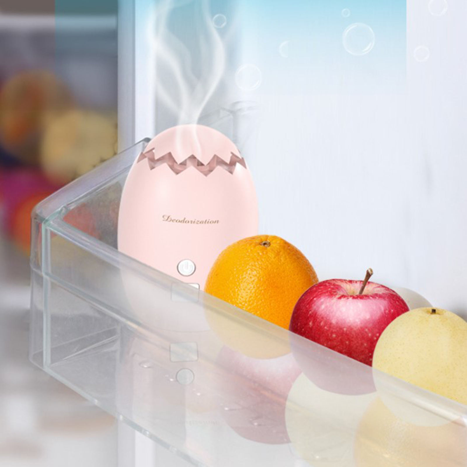 Fridge Deodorizer Electronic Fresh-Keeper Air Purifier for Home Cabinet Car