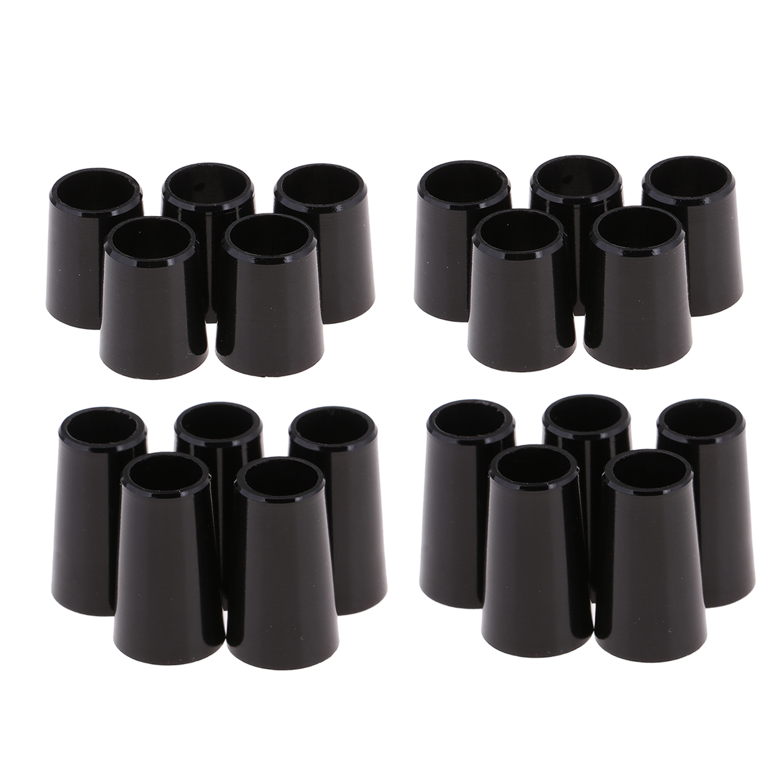 20 Pcs/Set Golf Woods Shaft Ferrules End Caps Cover Replacement Spare Shaft Sleeve for Irons / Woods Shaft