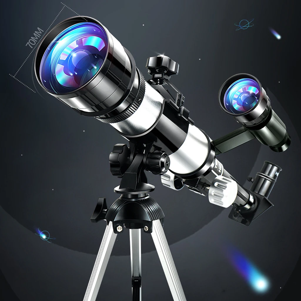 70mm Astronomical Reflector Telescope Set Finder Scope for Astronomy Durable
