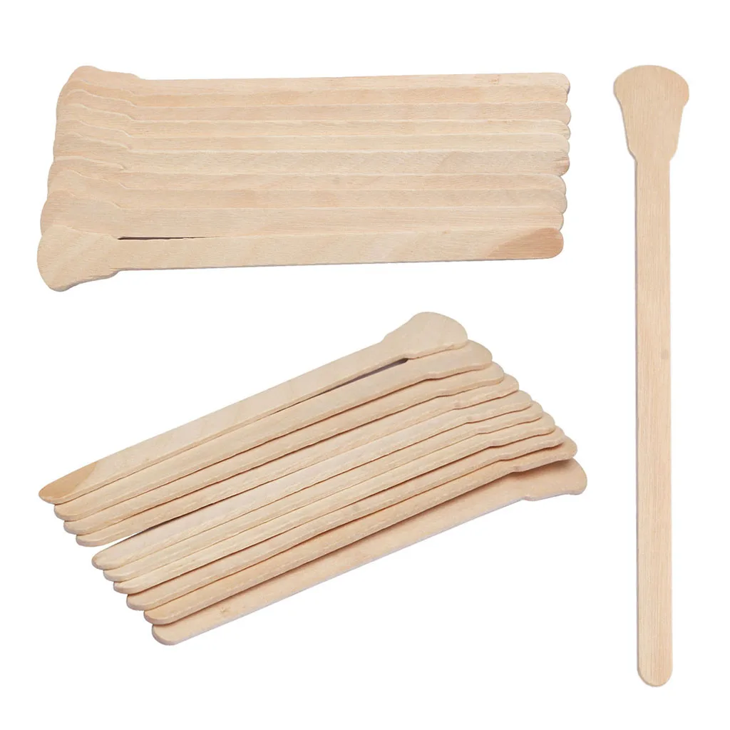Wooden Spatulas Wooden Sticks Wooden Spatulas For Applying Wax And Sugar Paste