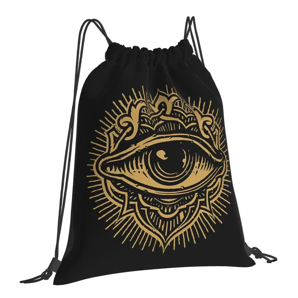 Vikings Raven Odin Valknut Celtic Design Drawstring Bags