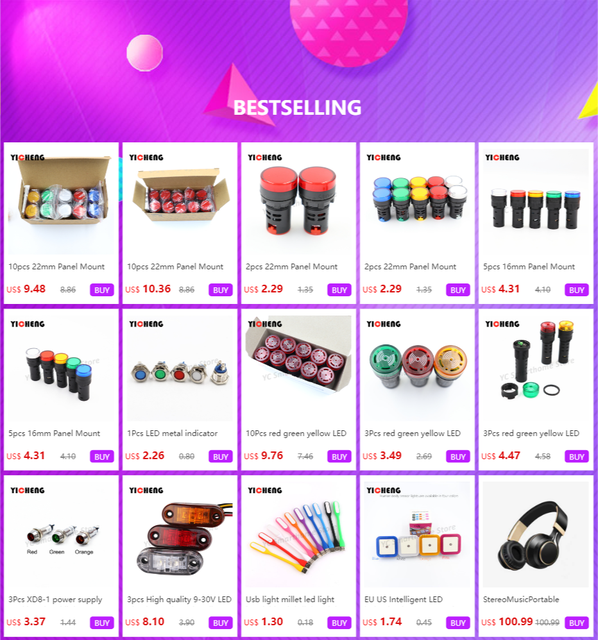 Segnale Indicatore Luce AC/DC 12V 6mm Lampada Pannello Montaggio Rosso - Foto 11