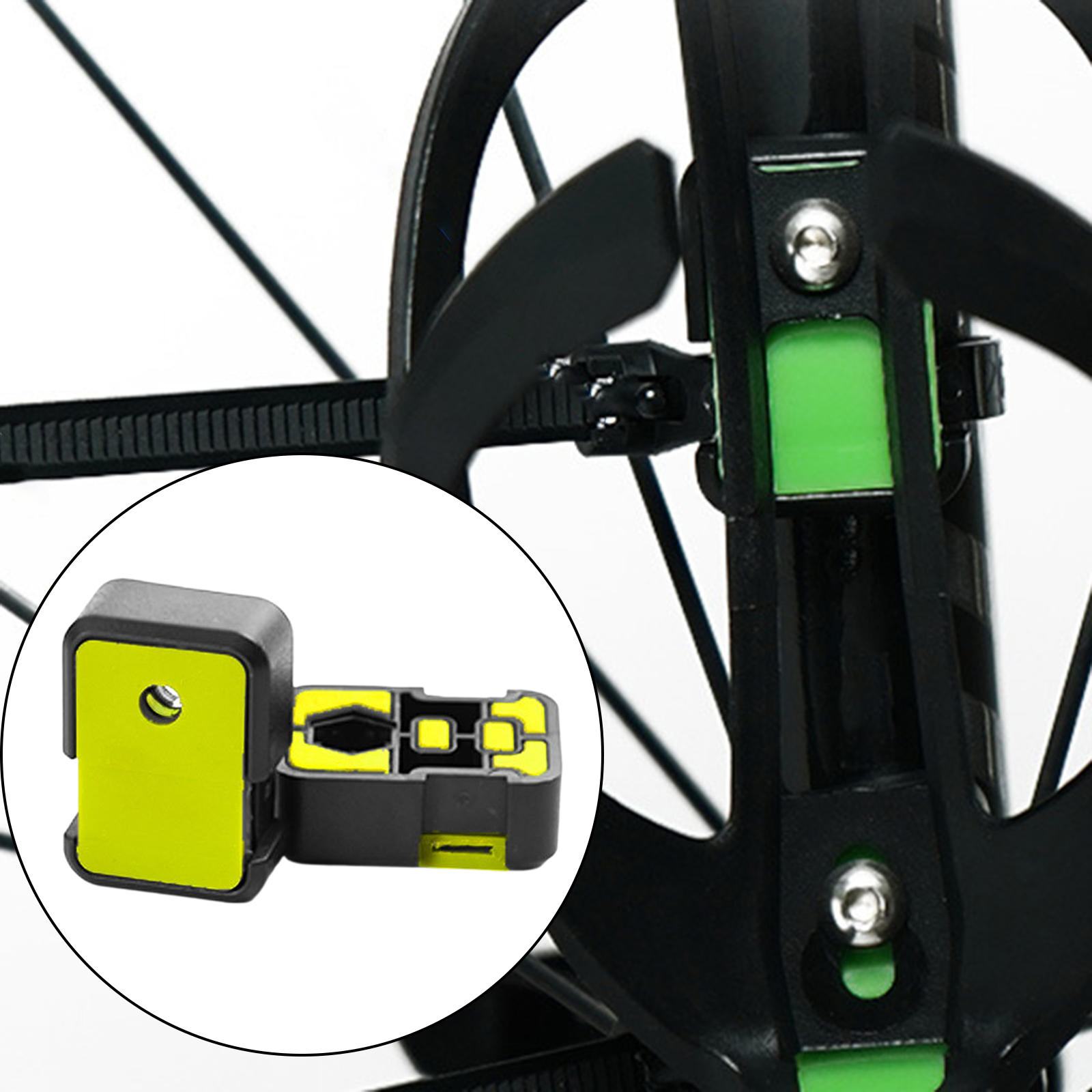 Folding Bicycle Frame for Brompton Water Bottle Expansion Rack Hole Mounting Seat Water Rack Strap Adjustable Bracket
